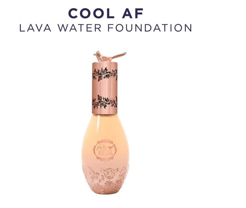 PRETTY VULGAR | VIRAL! COOL AF-LAVA WATER FOUNDATION | SHADE BIRTHDAY SUIT